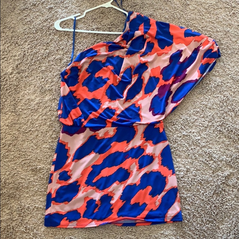 One Shoulder Mini Dress